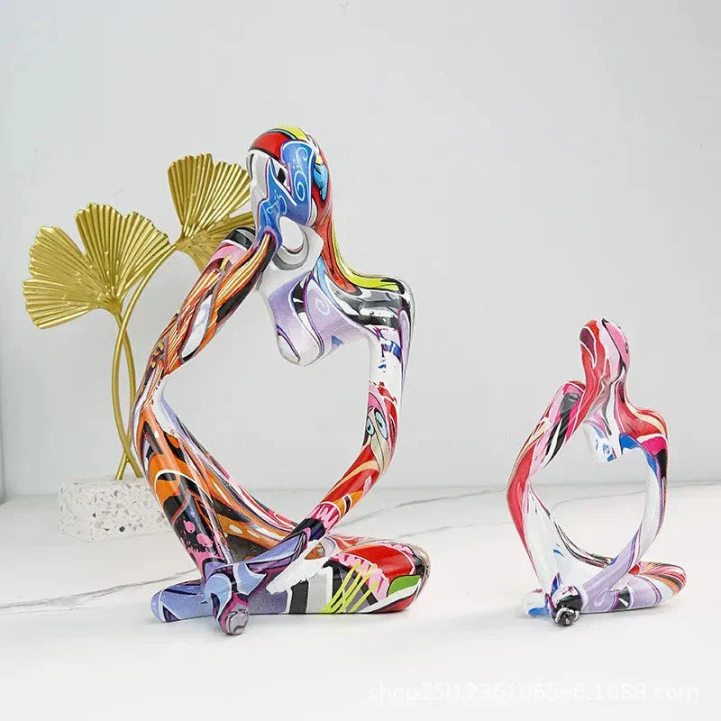 Contemporary Figurine of Abstract Thought