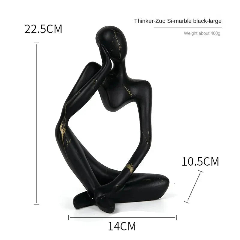 Contemporary Figurine of Abstract Thought