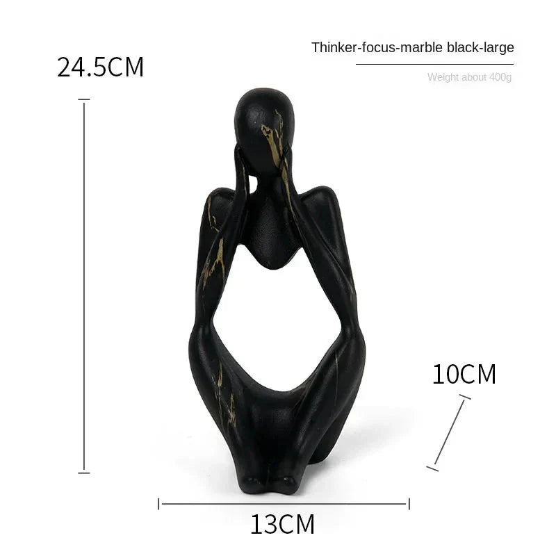 Contemporary Figurine of Abstract Thought