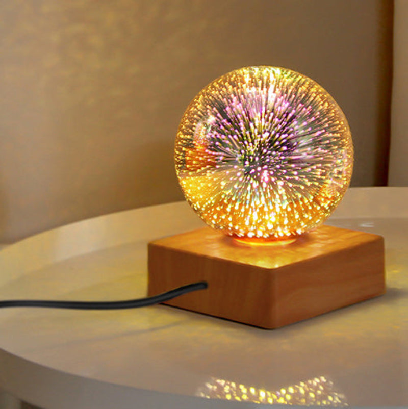 Vibrant Orb LED Desk Lamp - Stylish Illumination for Any Space