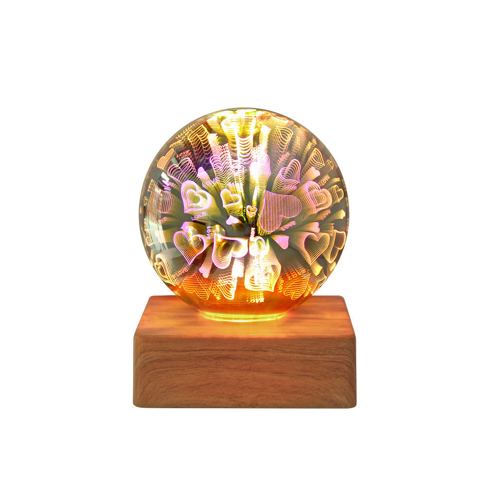Vibrant Orb LED Desk Lamp - Stylish Illumination for Any Space