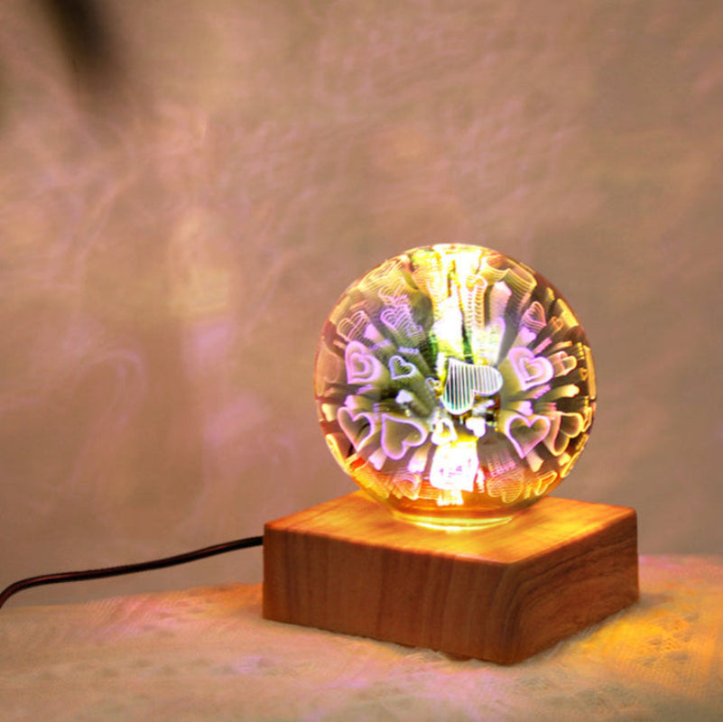 Vibrant Orb LED Desk Lamp - Stylish Illumination for Any Space