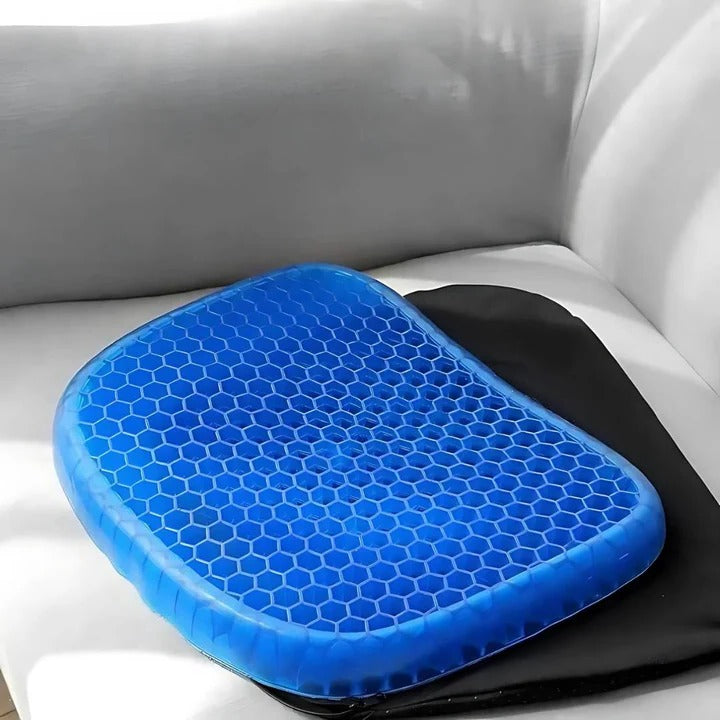 Orthopedic Gel Seat Cushion with Breathable Honeycomb for Tailbone Support