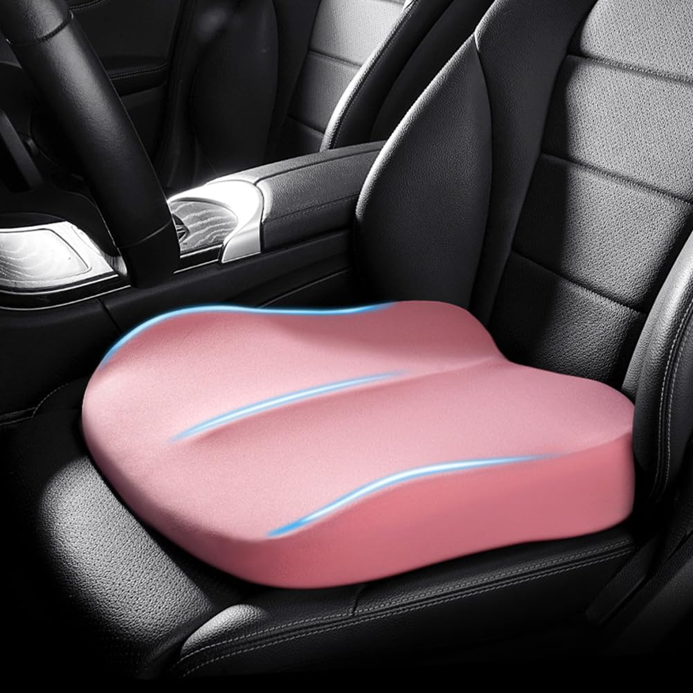 Ergonomic Car Seat Cushion with Memory Foam for Improved Comfort