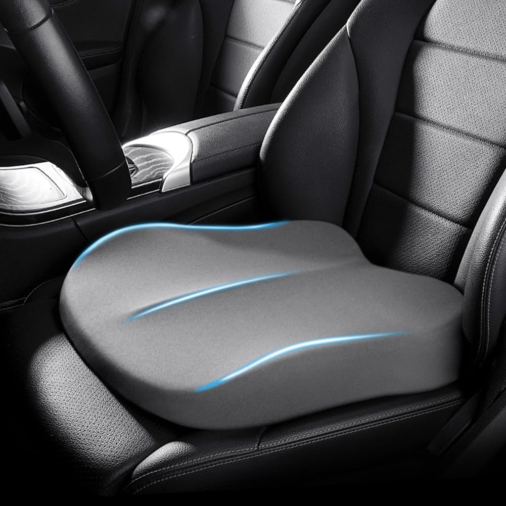 Ergonomic Car Seat Cushion with Memory Foam for Improved Comfort