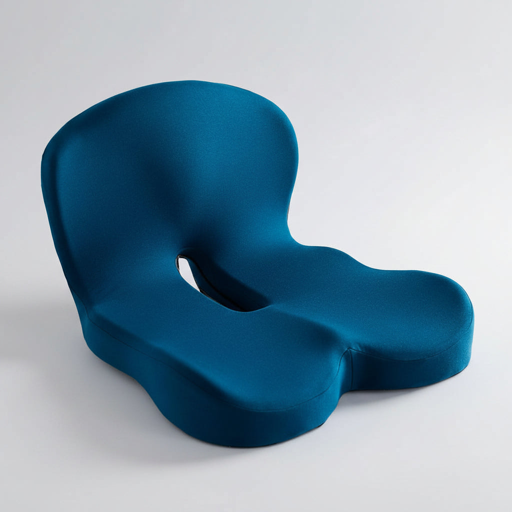 Ergonomic Memory Foam Seat Cushion for All-Day Posture Support