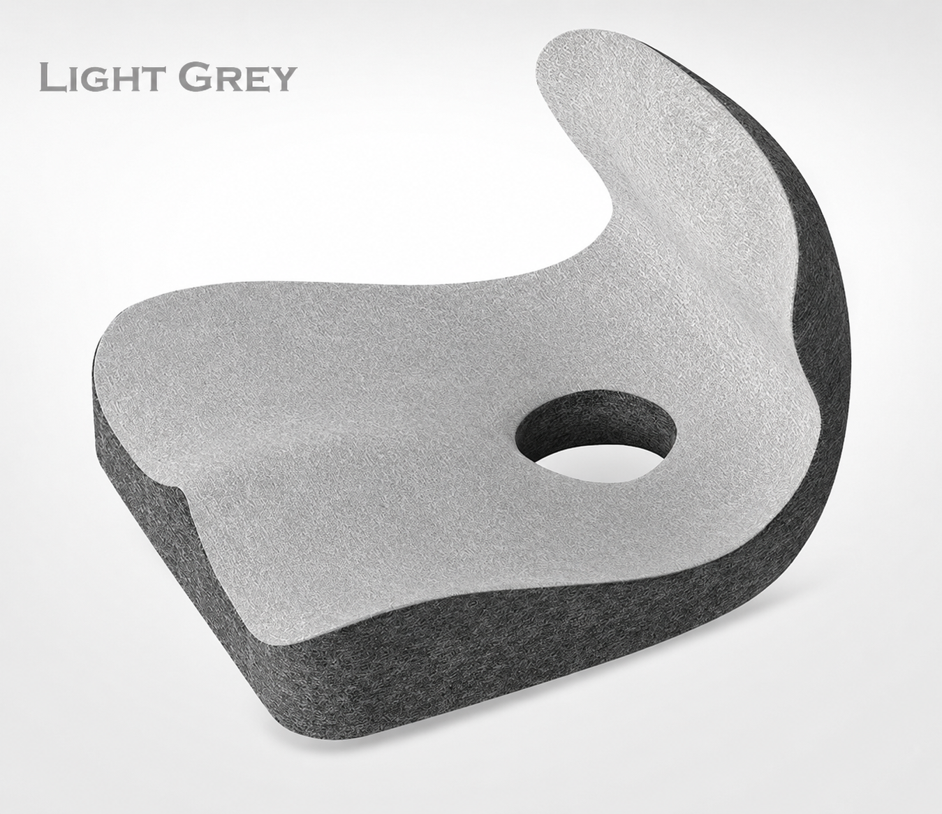 Orthopedic Seat Cushion with Memory Foam for Coccyx and Spine Support