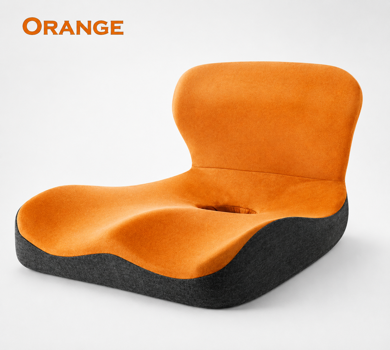 Orthopedic Seat Cushion with Memory Foam for Coccyx and Spine Support