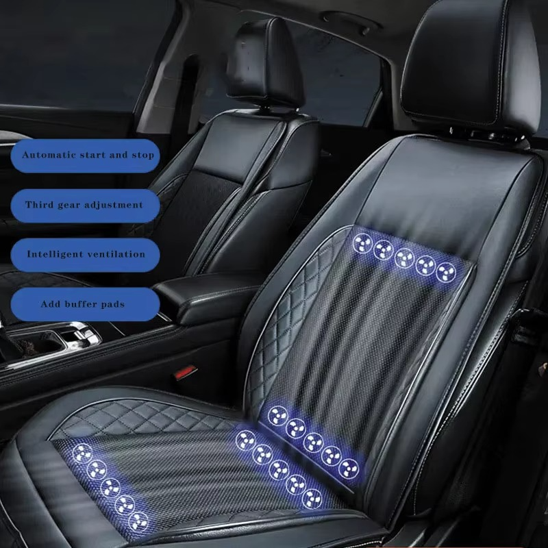 Universal Car Seat Cover with Breathable Design - Cooling Cushion for Summer