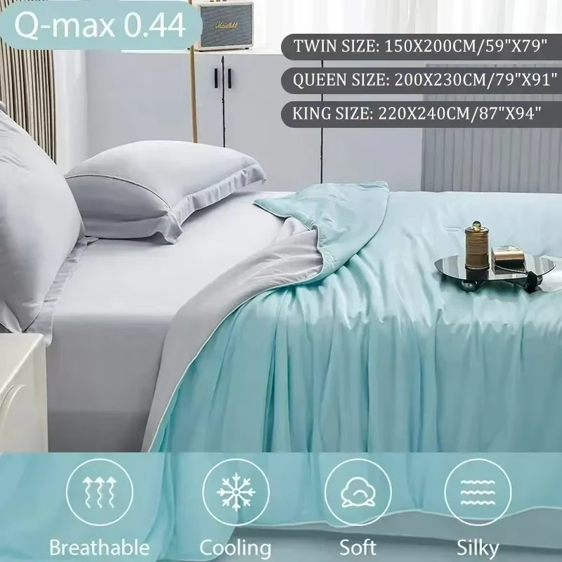 Reversible Duvet - Dual Fabric for Year-Round Temperature Regulation