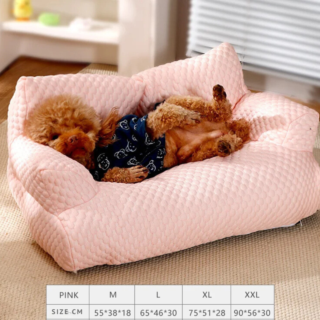 Pet Cooling Sofa with Breathable Material – Perfect for Warm Weather