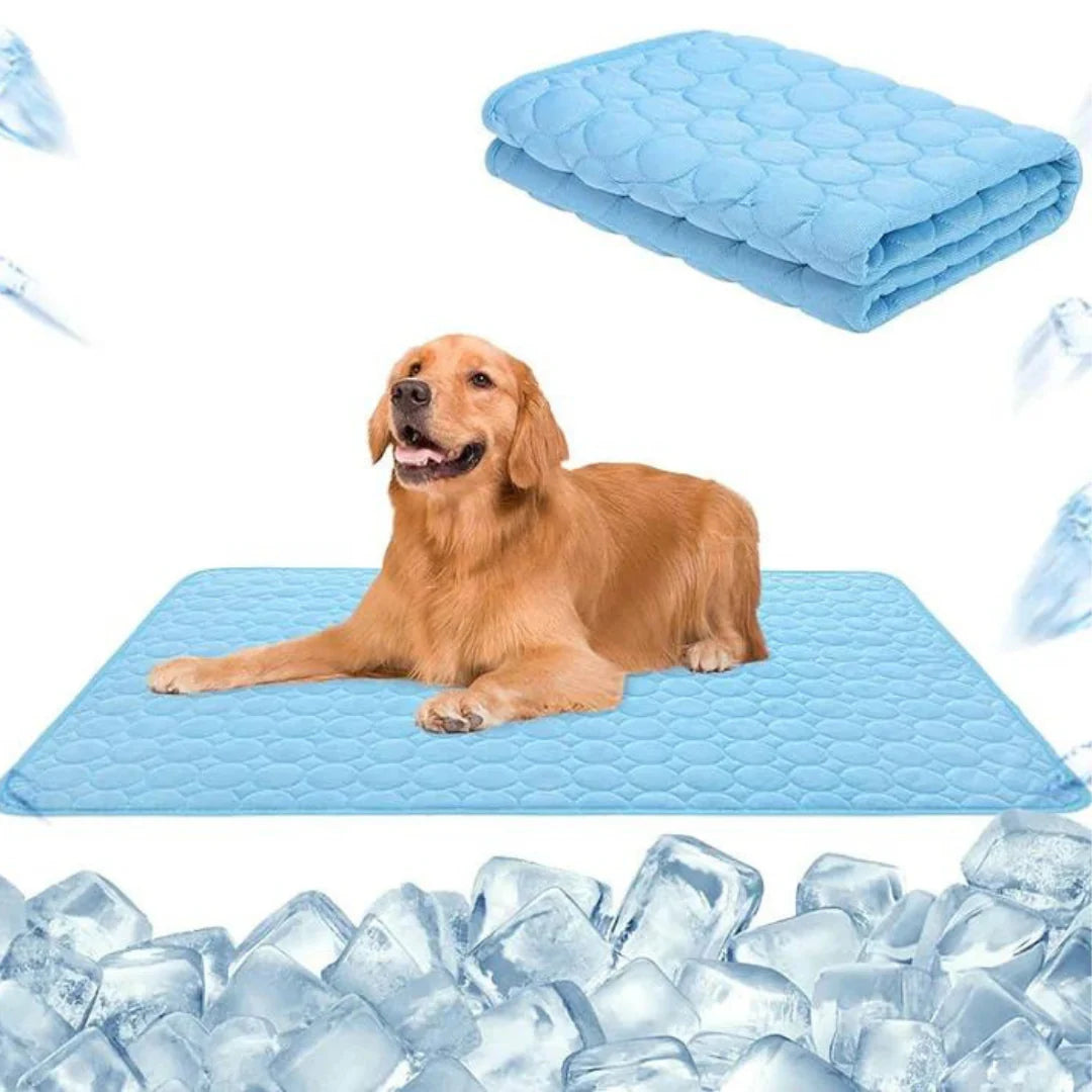 Self-Cooling Dog Mat - No Electricity Required for Hot Weather Comfort