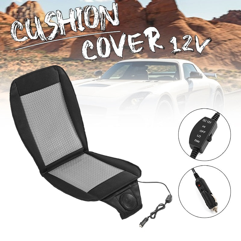 Cooling Seat Cushion with Fan – Comfortable Airflow for Warm Weather