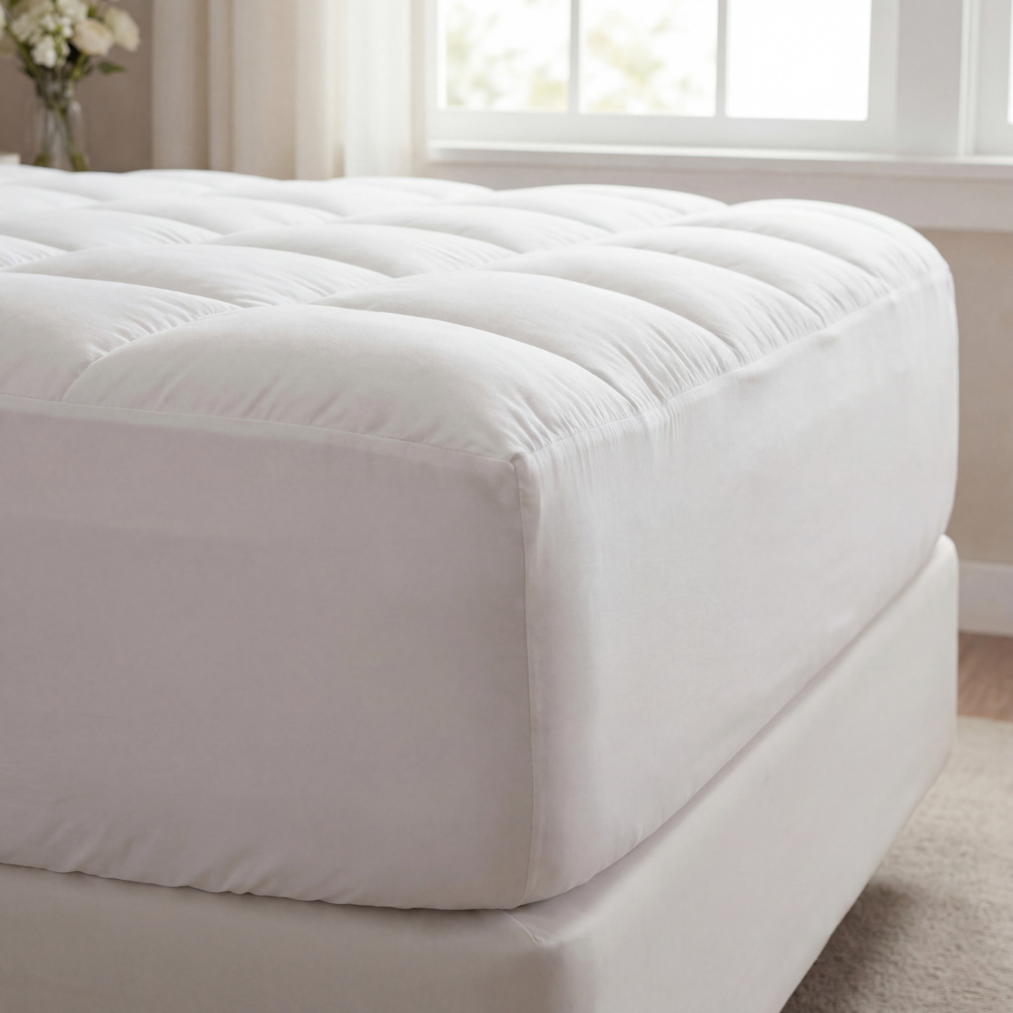 Cooling Mattress Topper for Comfortable Sleep | 1000GSM Soft & Breathable