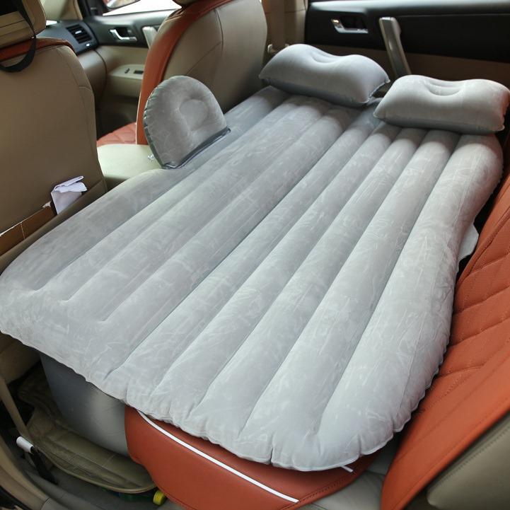 Inflatable Car Mattress with Electric Pump – Foldable Travel Bed for Camping