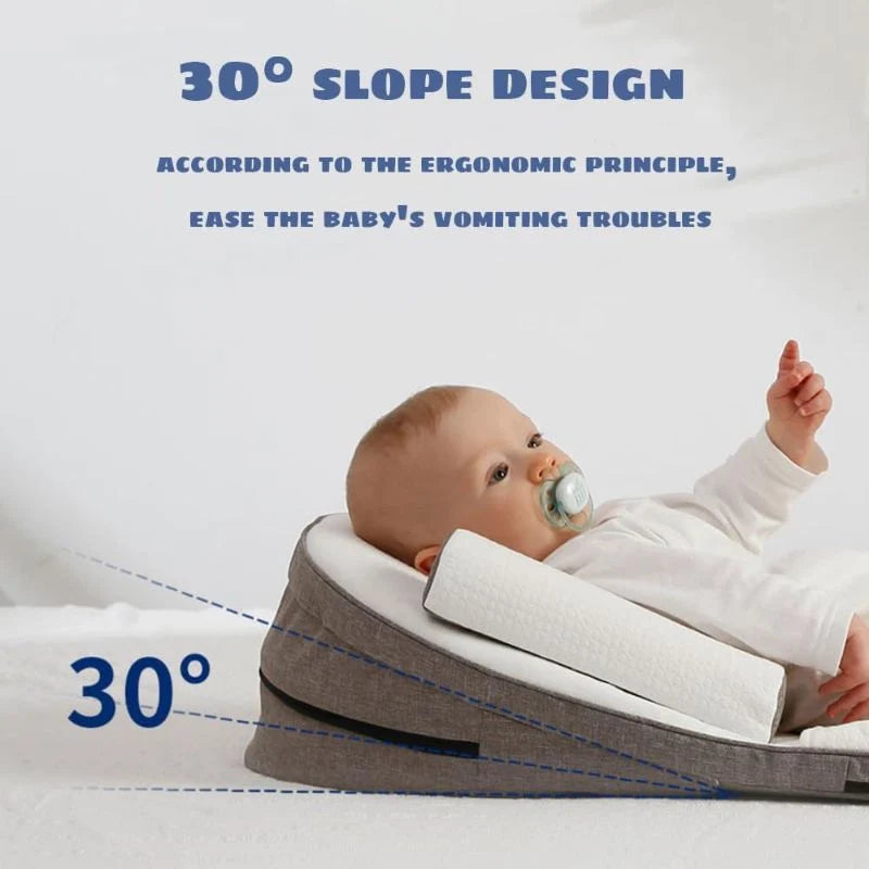 Memory Foam Bed Wedge Pillow for Newborns – Comfort and Reflux Relief