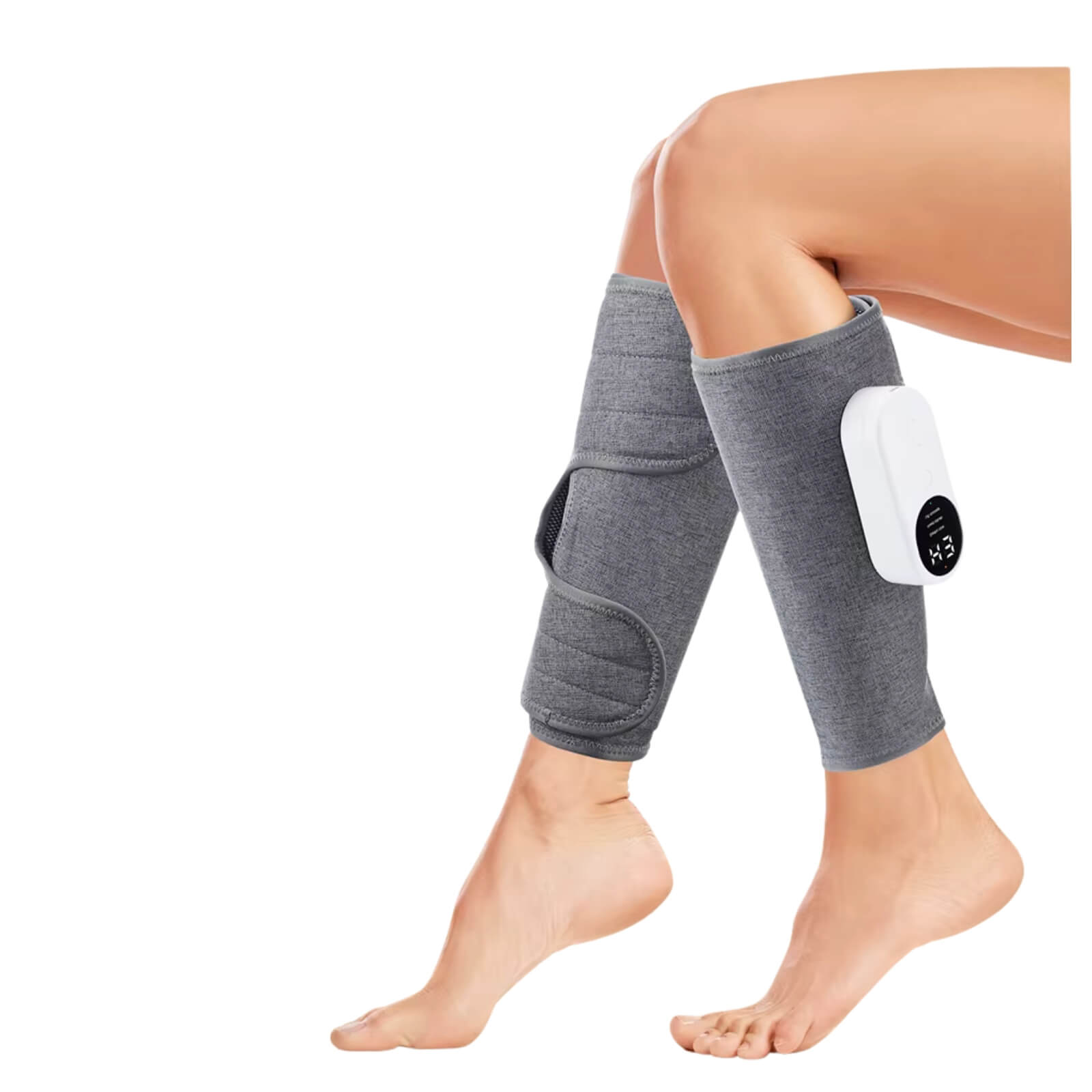 Rechargeable Portable Leg Massager with Wireless Air Compression and 15-Minute Timer