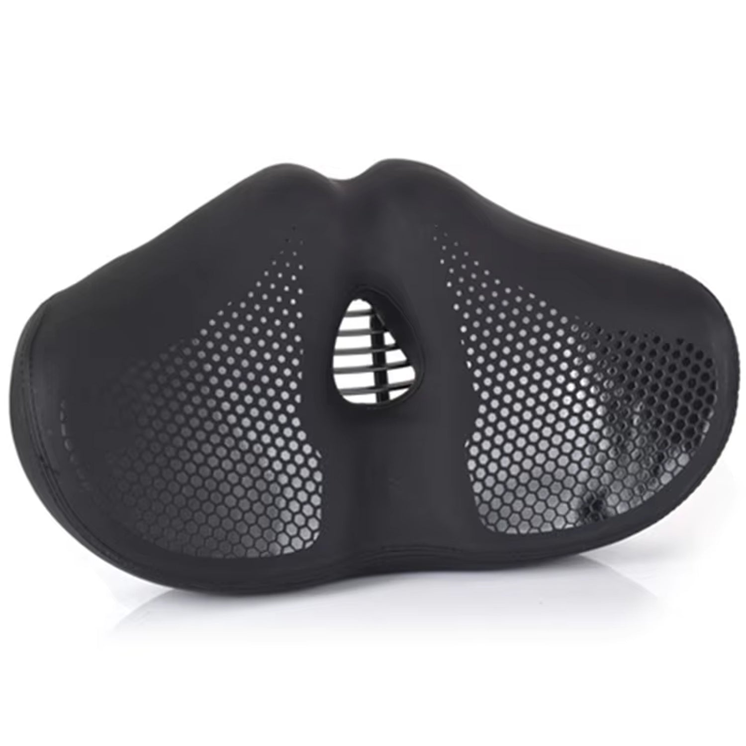 Oversized Noseless Bicycle Seat with Shock Absorption for Comfort