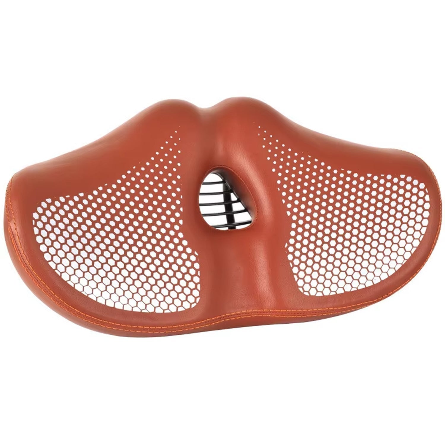 Oversized Noseless Bicycle Seat with Shock Absorption for Comfort