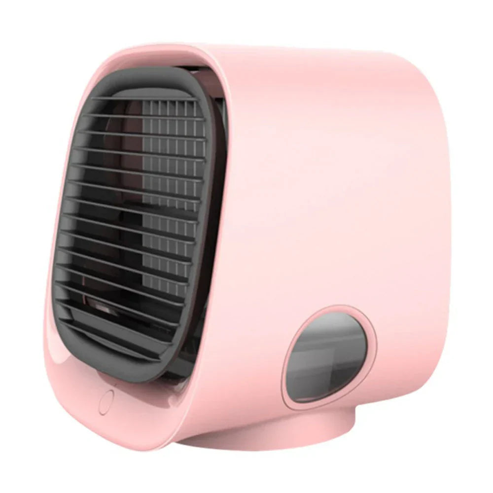 Dual-Function USB Air Cooler and Humidifier for Small Spaces