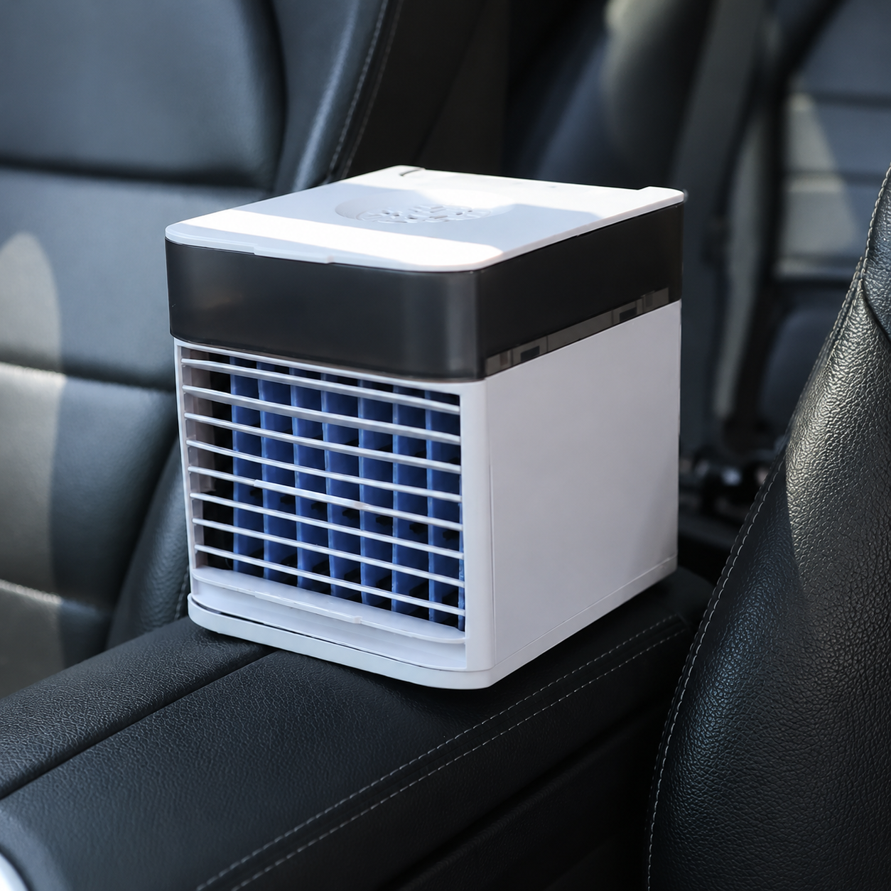 Portable 12 Volt Car Cooler – Adjustable Airflow Evaporative Fan