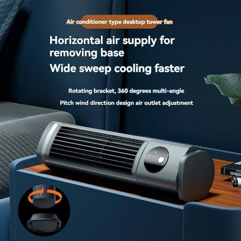 Desktop Fan with Evaporative Cooling – Compact Personal Air Cooler