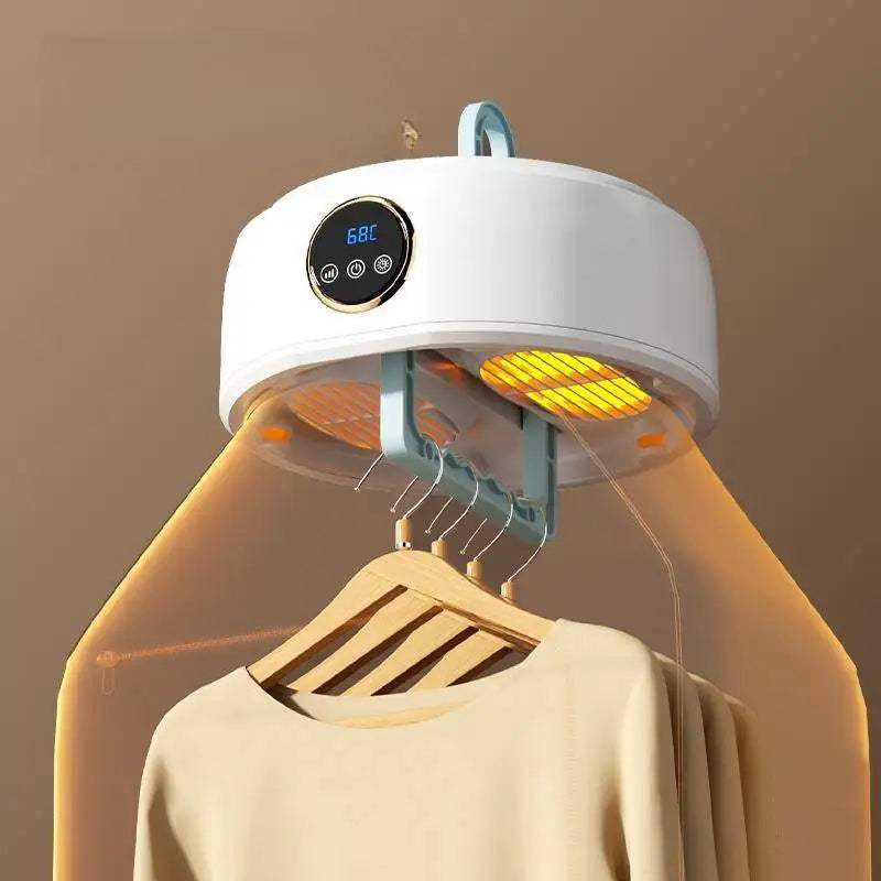 Space-Saving Foldable Electric Dryer with Fast Drying Features