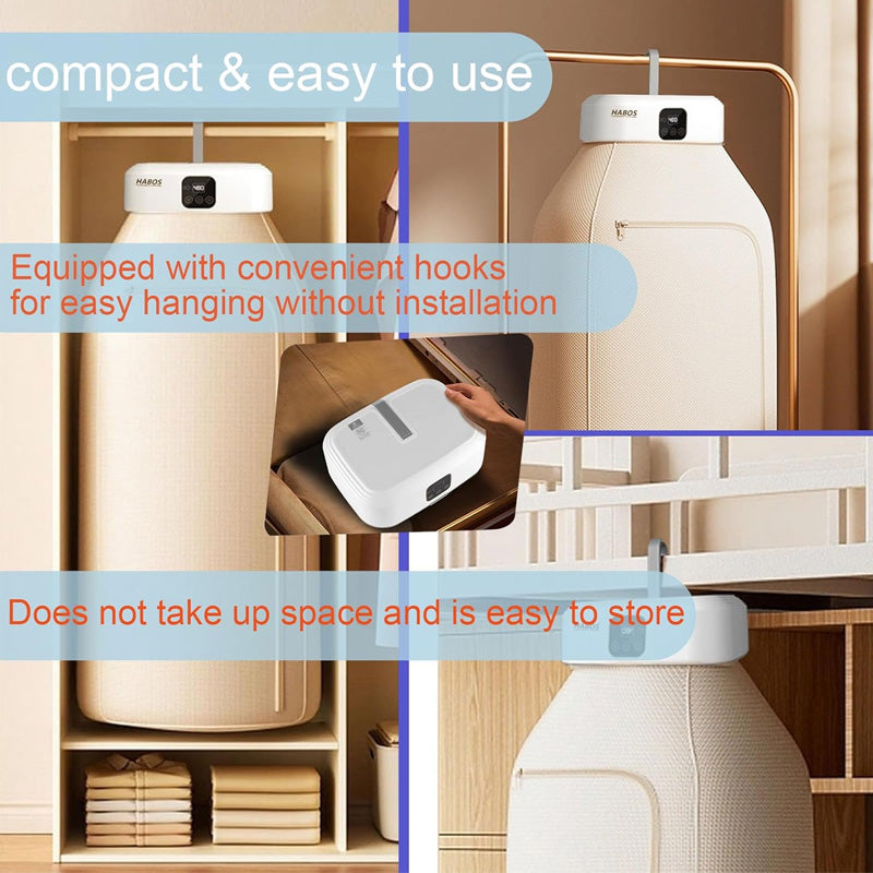 Portable Electric Clothes Dryer with Fast Drying Technology - Compact Design