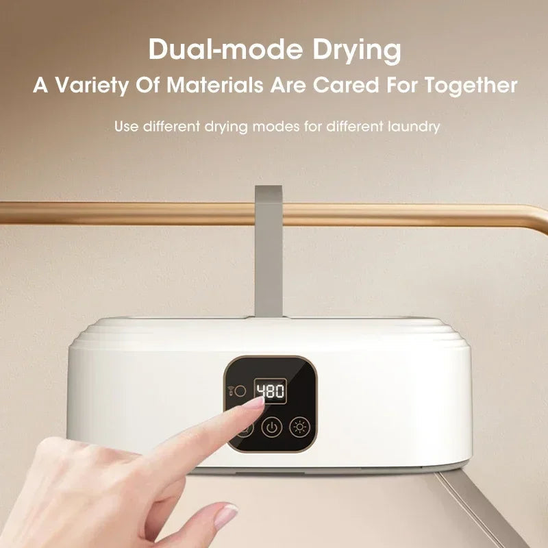 Portable Electric Clothes Dryer with Fast Drying Technology - Compact Design