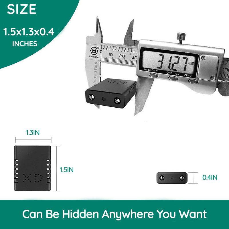 1080P Night Vision Security Camera with Motion Detection for Discreet Use