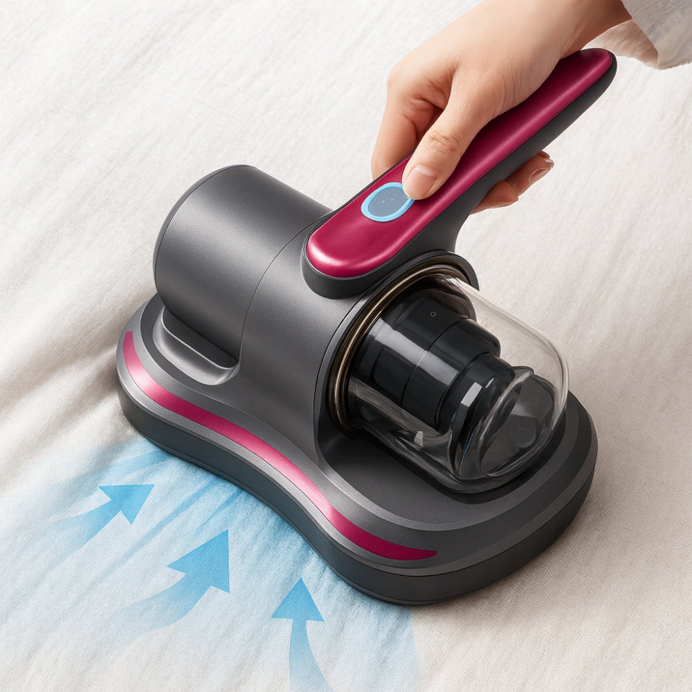 Cordless Handheld Vacuum with USB Charging – Perfect for Upholstery and Mattresses