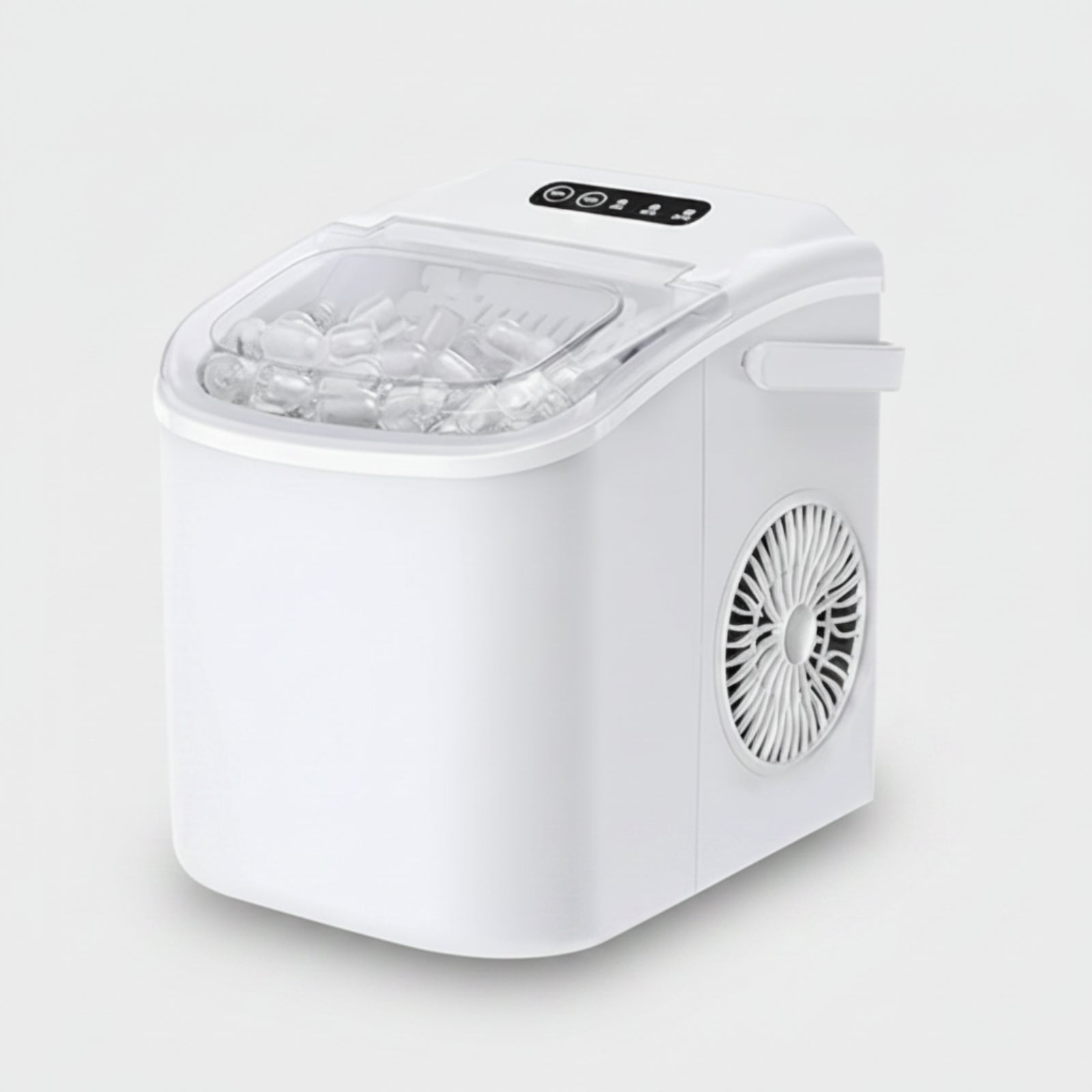 Portable Countertop Ice Machine – Fast Ice Production for Home & Office