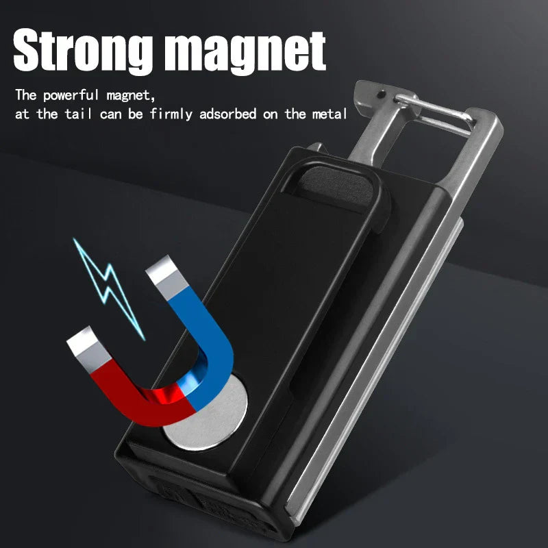 Mini Keychain Flashlight - Rechargeable Torch with Bright LED for Navigation