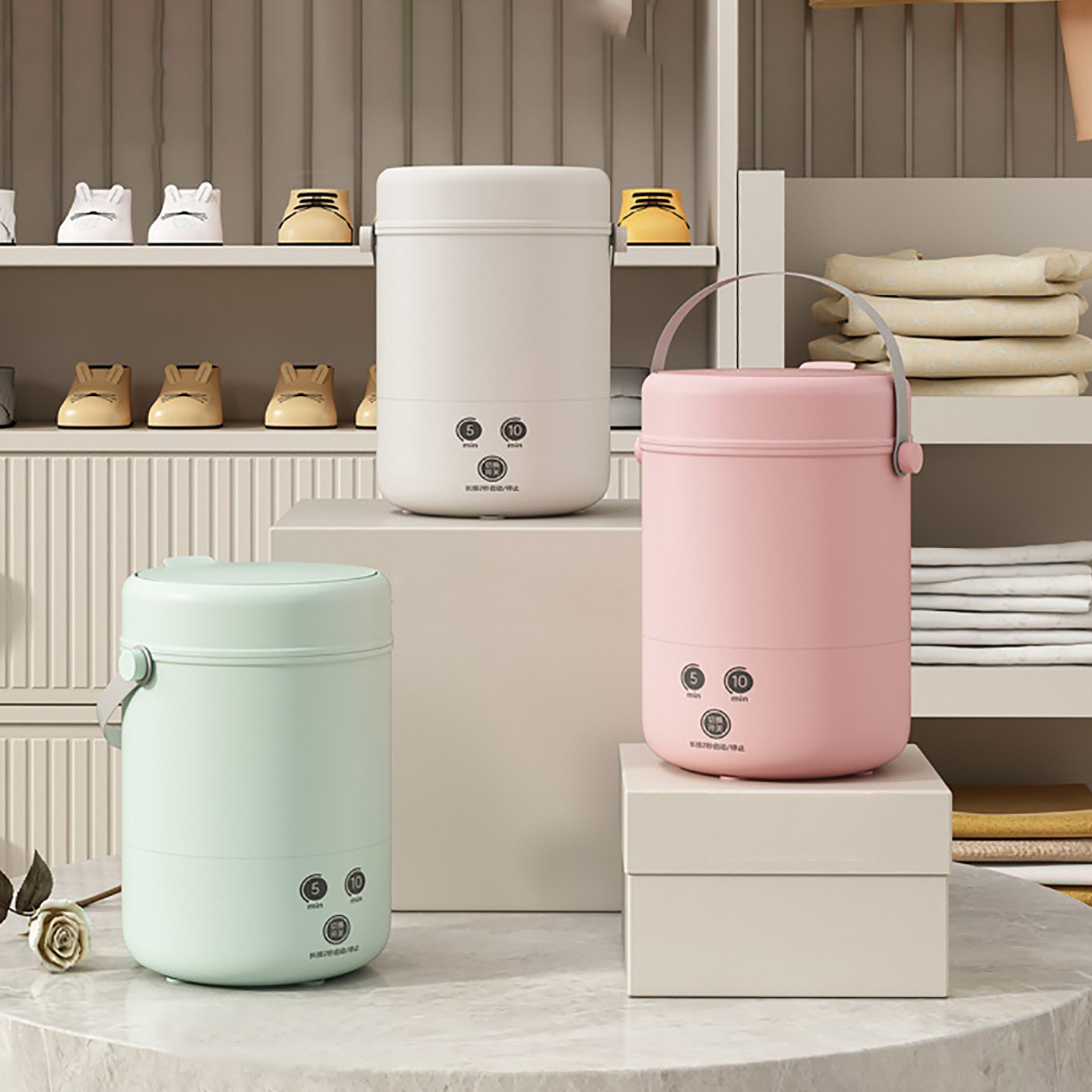 Portable Mini Washer with Fast Wash Settings | Ideal for Delicate Fabrics