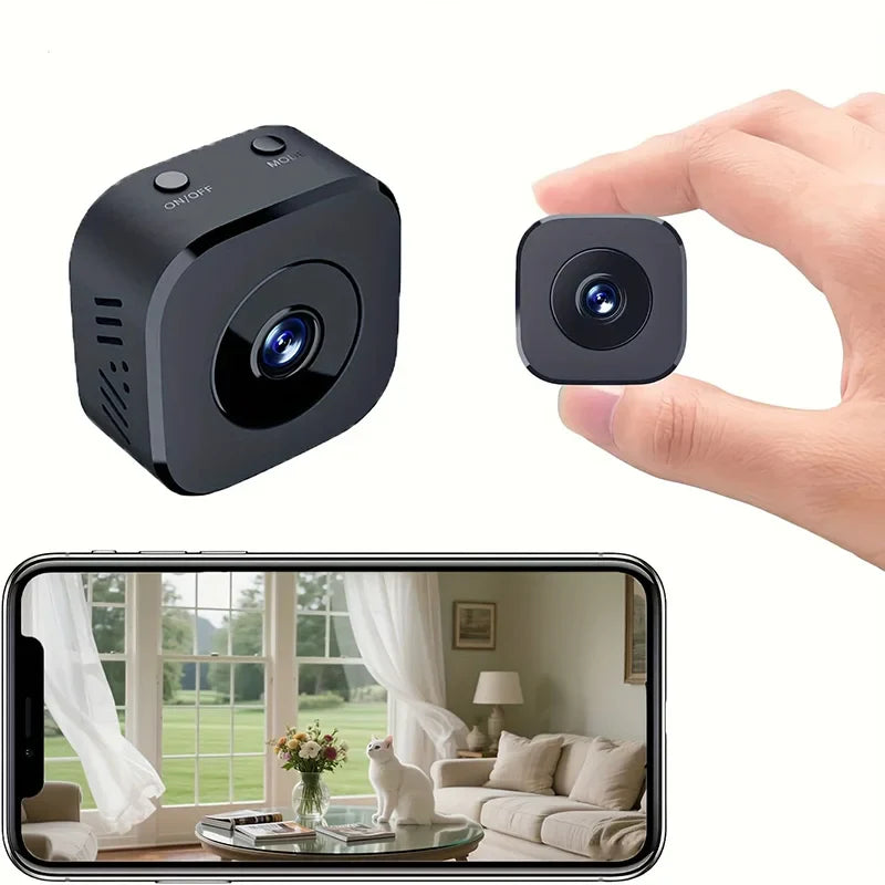 Indoor Mini Wireless Security Camera – 1080P HD with Night Vision