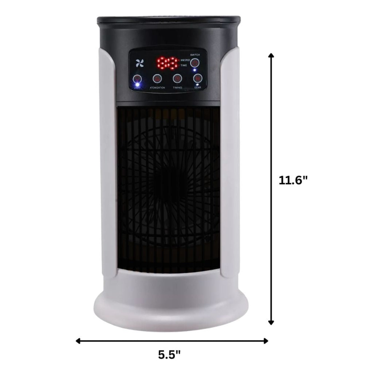 Portable Air Conditioner with Dehumidifier and Energy-Saving Features