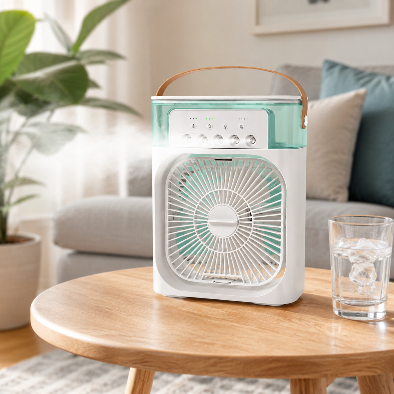 Portable Air Cooler with Remote – Compact Evaporative Personal AC