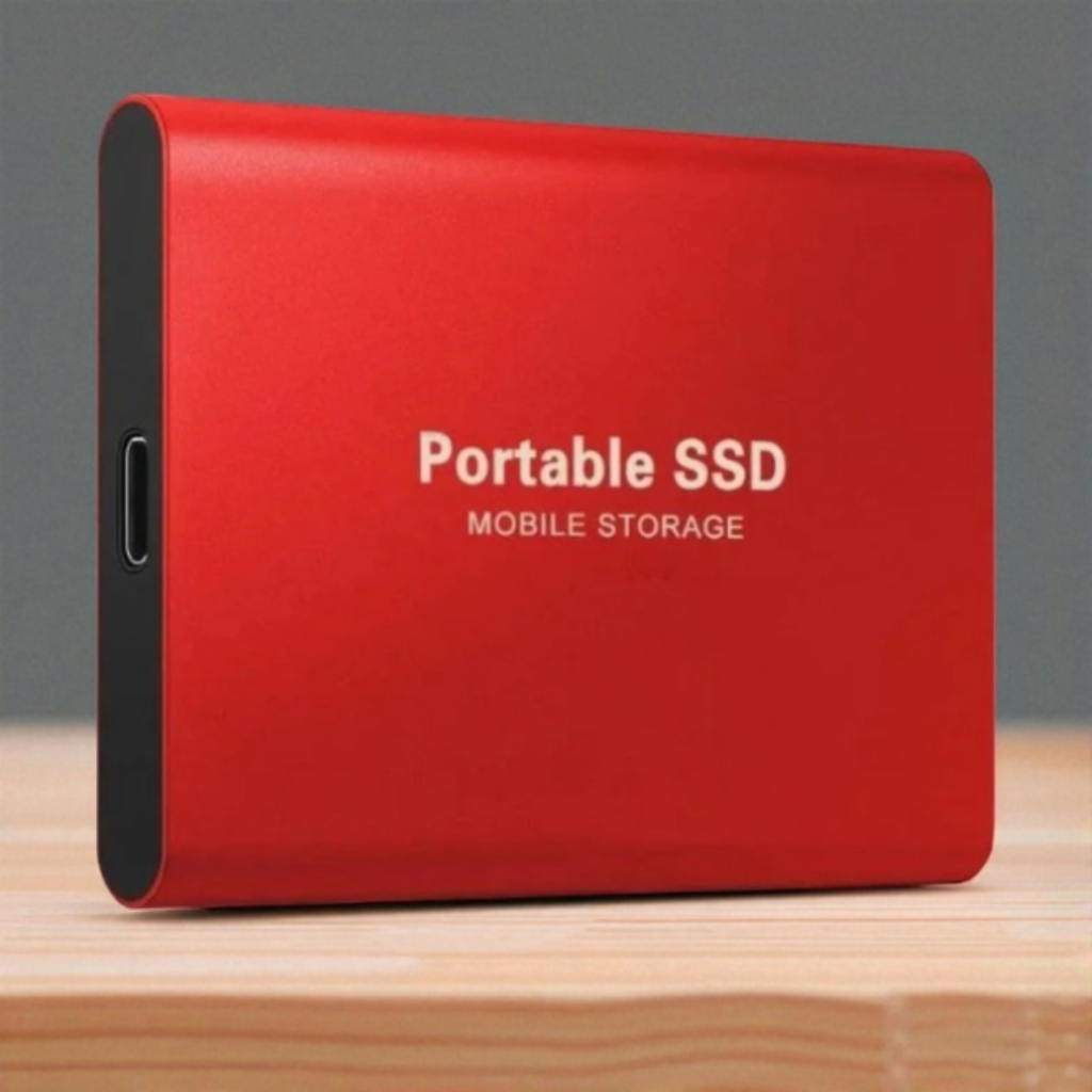 Fast USB-C External Hard Drive – Compact Portable SSD with 1050 MB/s Speed
