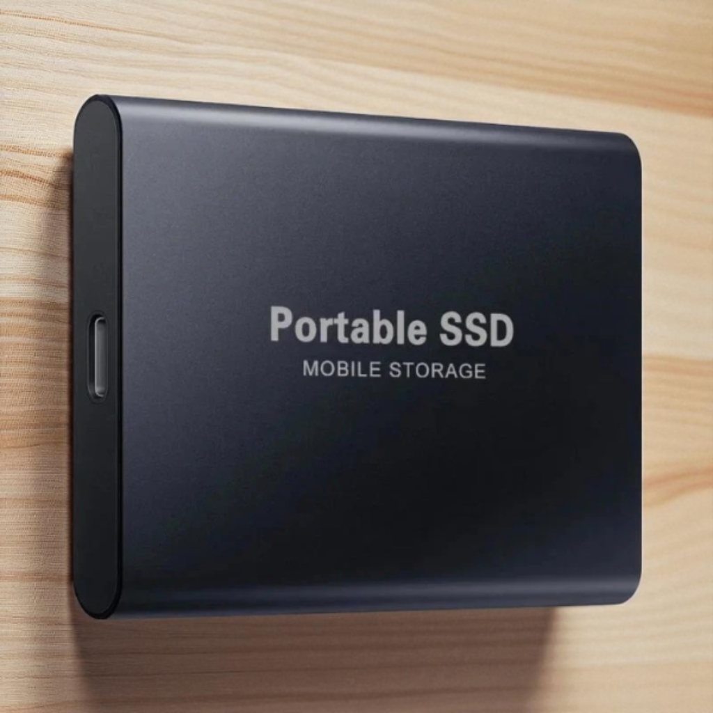 Fast USB-C External Hard Drive – Compact Portable SSD with 1050 MB/s Speed