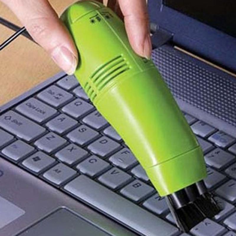 USB Mini Vacuum for Keyboards and Electronics - Built-in Light for Dust Removal
