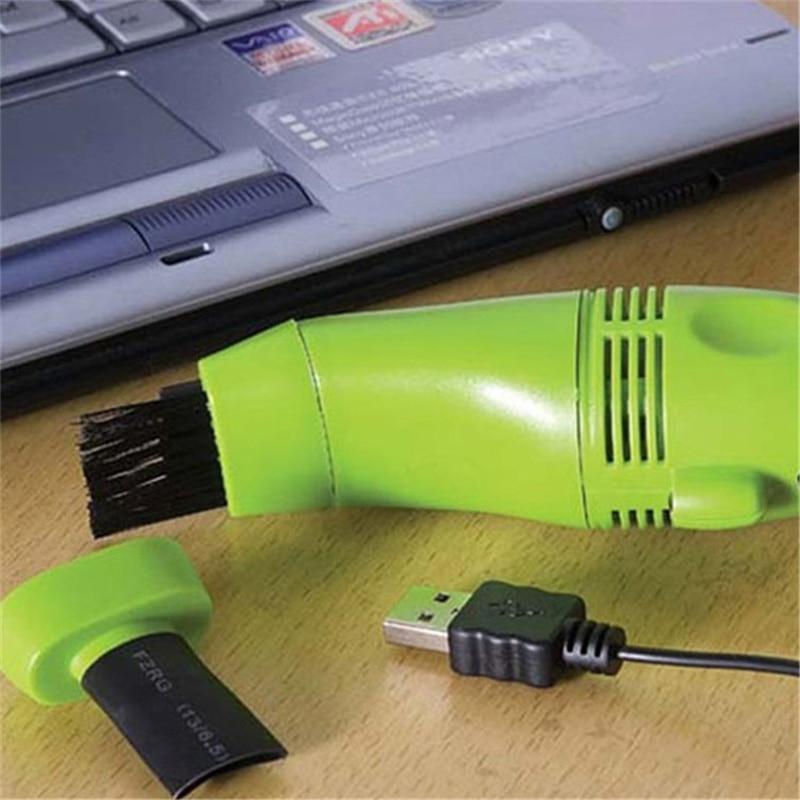 USB Mini Vacuum for Keyboards and Electronics - Built-in Light for Dust Removal