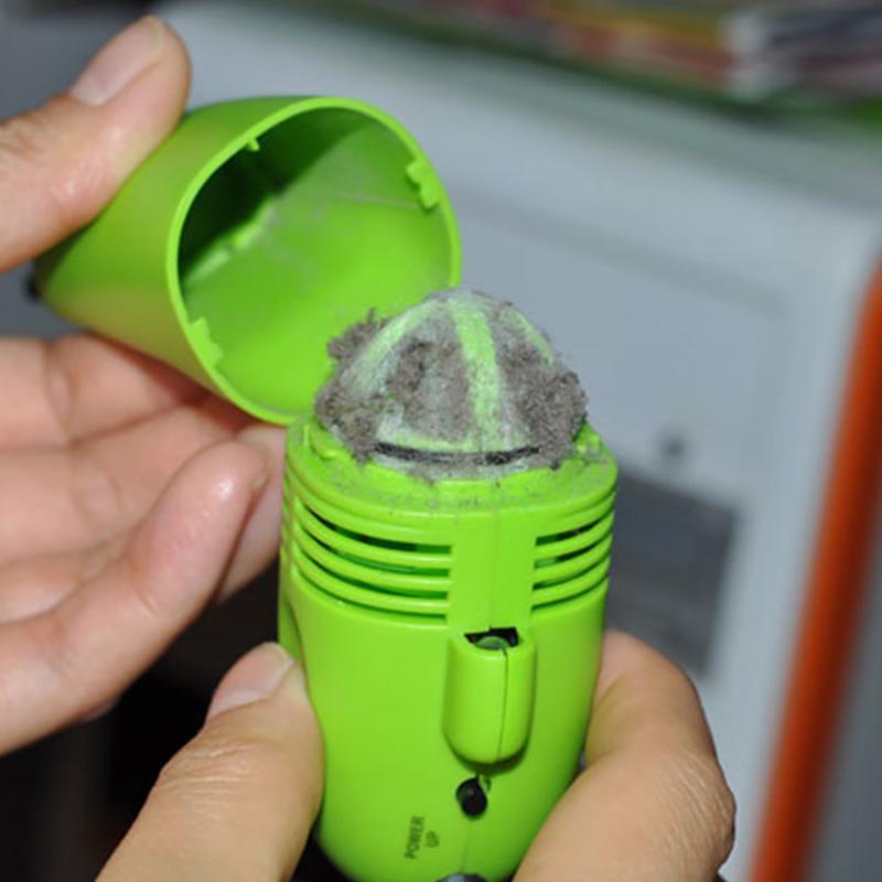 USB Mini Vacuum for Keyboards and Electronics - Built-in Light for Dust Removal