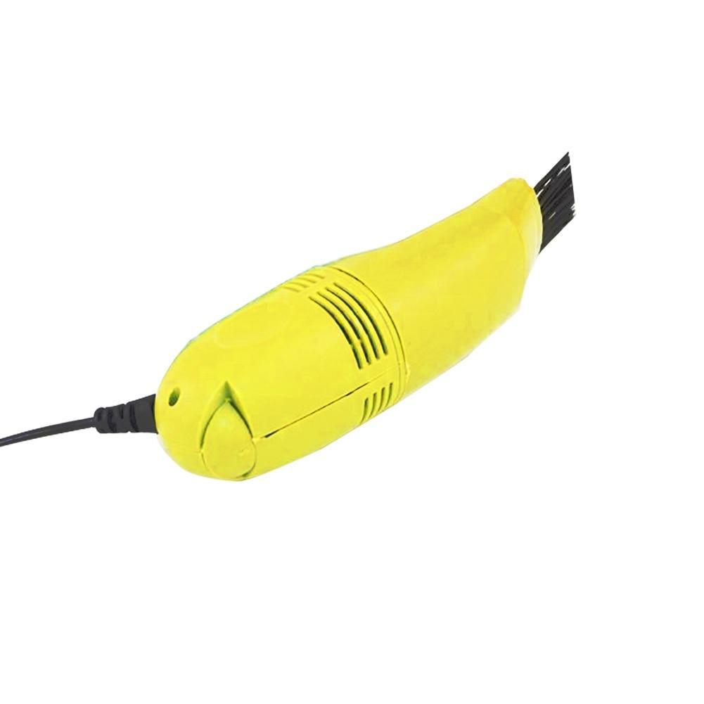 USB Mini Vacuum for Keyboards and Electronics - Built-in Light for Dust Removal