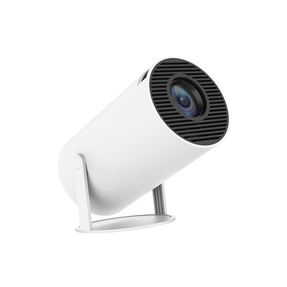 Home Theater Projector with 4K Capability and Integrated Speaker