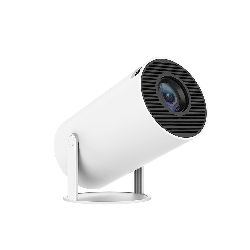 Home Theater Projector with 4K Capability and Integrated Speaker