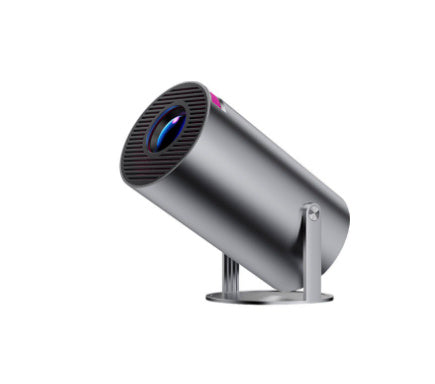 Home Theater Projector with 4K Capability and Integrated Speaker