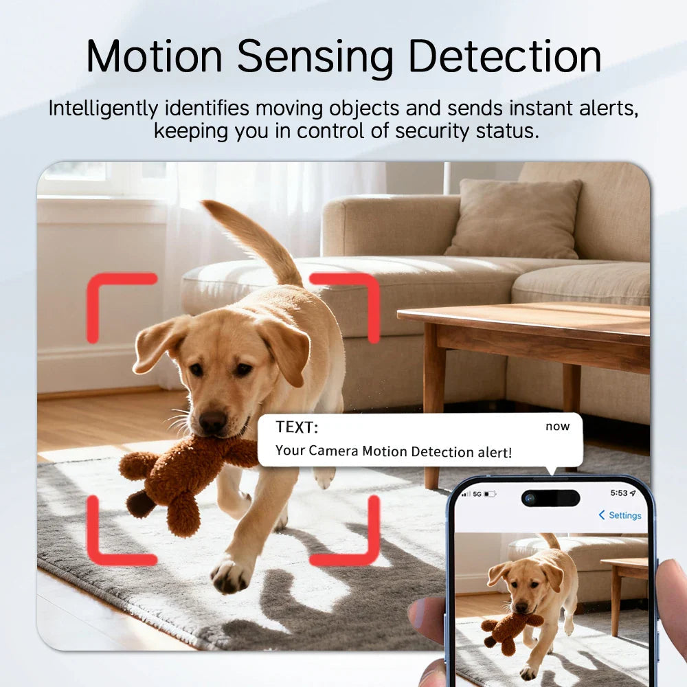 1080P HD Night Vision Security Camera with WiFi Compact Design