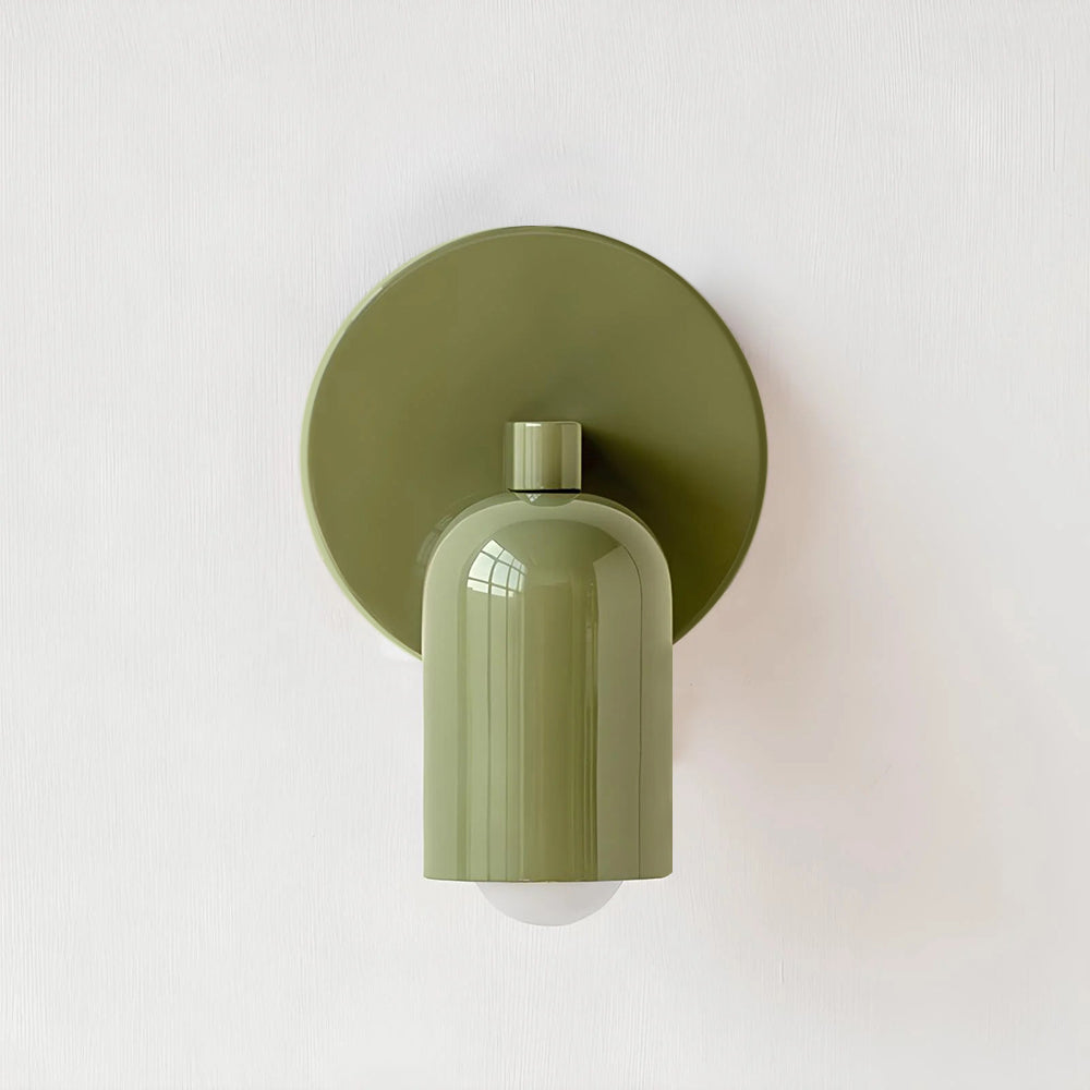 Mini LED Wall Light in Matte Finish - Modern Iron Design