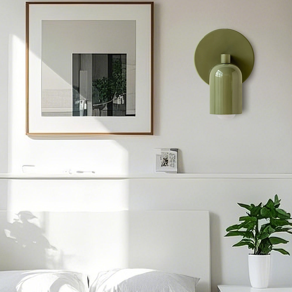Mini LED Wall Light in Matte Finish - Modern Iron Design