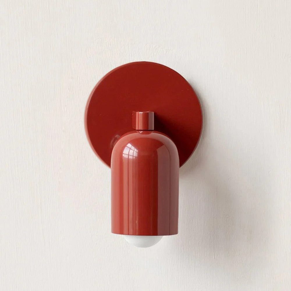 Mini LED Wall Light in Matte Finish - Modern Iron Design